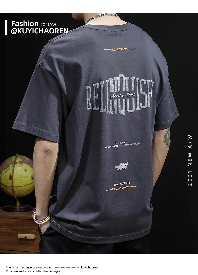 Летняя Хлопковая мужская футболка M0209 с коротким рукавом, свободная Мужская футболка с принтом
Летняя Хлопковая мужская футболка M0209 с коротким рукавом, свободная Мужская футболка с принтом