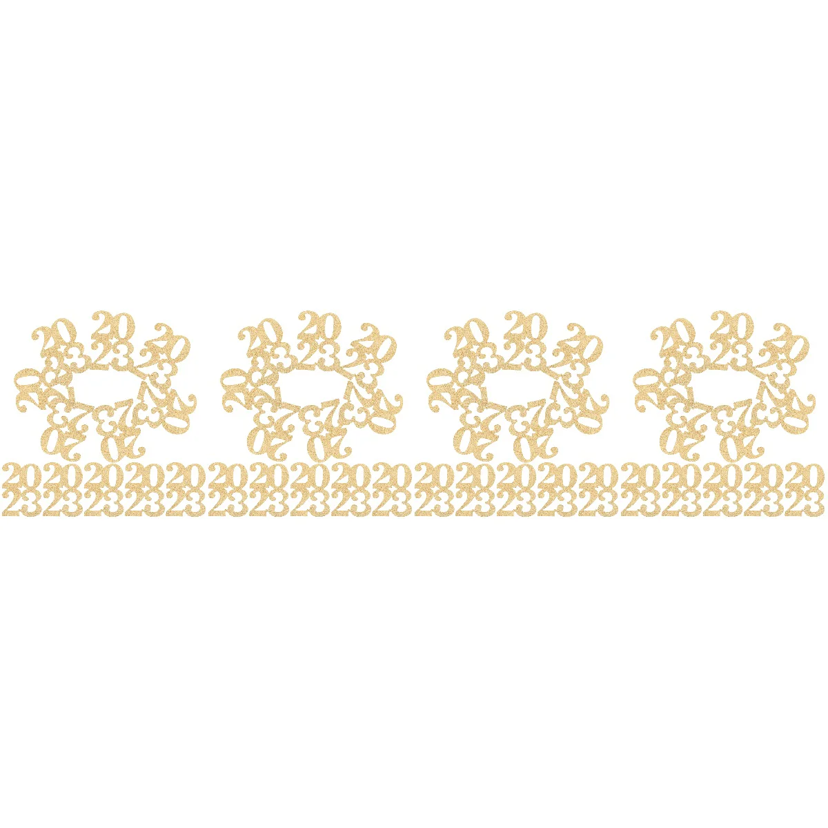 96 pcs Large Table Centerpiece 2023 New Year DIY Reusable 2023 Cutouts Signs Party Favor Tags Glitter 2023 Cutouts
96 pcs Large Table Centerpiece 2023 New Year DIY Reusable 2023 Cutouts Signs Party Favor Tags Glitter 2023 Cutouts