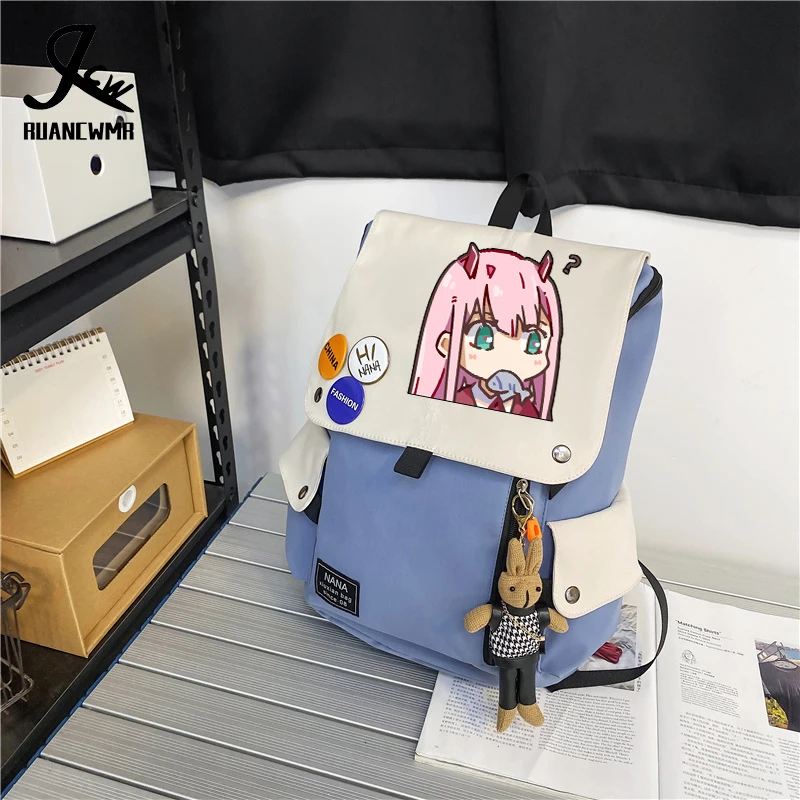 Anime DARLING in the FRANXX 02 ZERO TWO ICHIGO MIKU School Backpack Student Bag for Kids Teenagers 3
Anime DARLING in the FRANXX 02 ZERO TWO ICHIGO MIKU School Backpack Student Bag for Kids Teenagers 3
