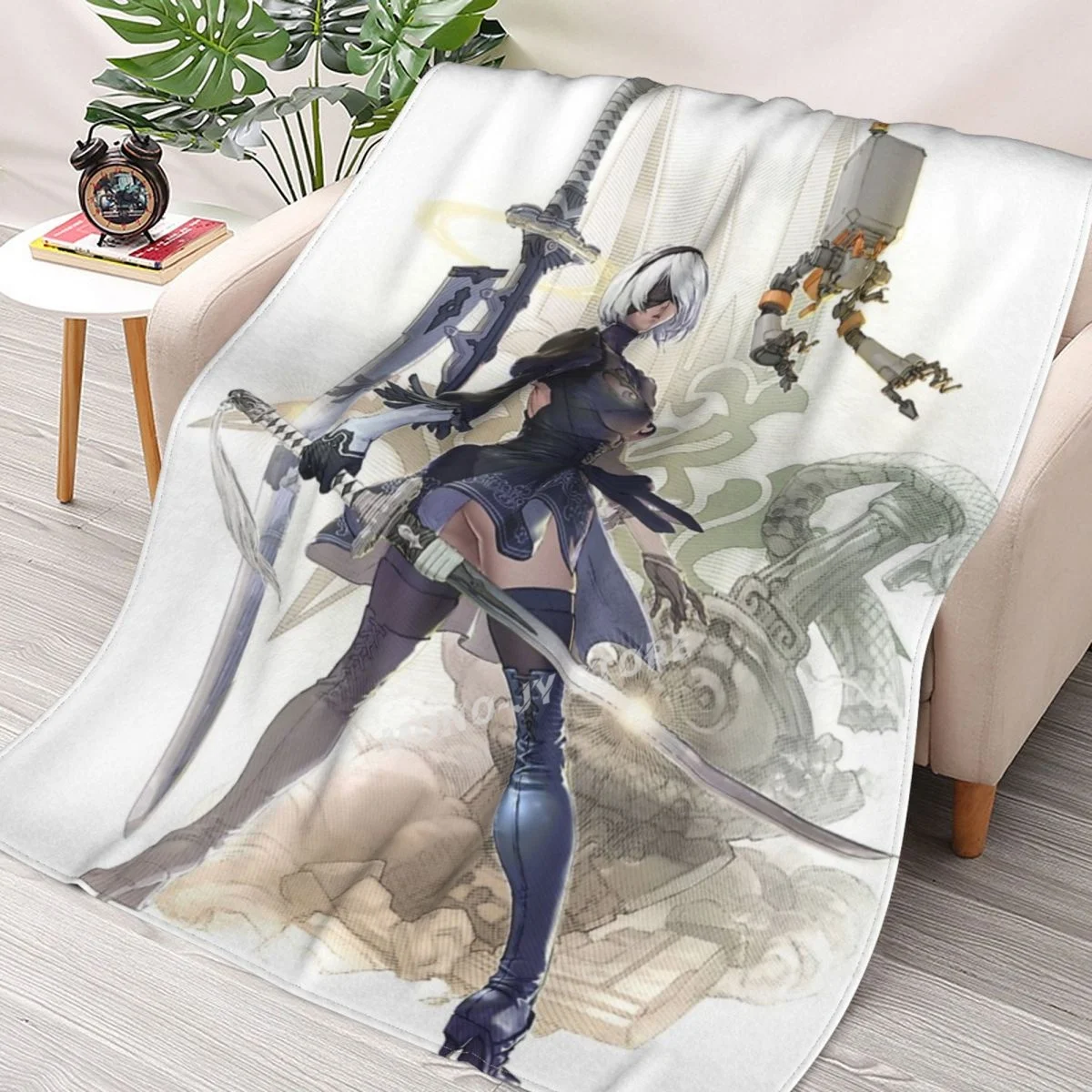 Yorha No. 2 Type B Nier Automata Throw Blanket Sherpa Blanket Bedding soft Blankets
Yorha No. 2 Type B Nier Automata Throw Blanket Sherpa Blanket Bedding soft Blankets