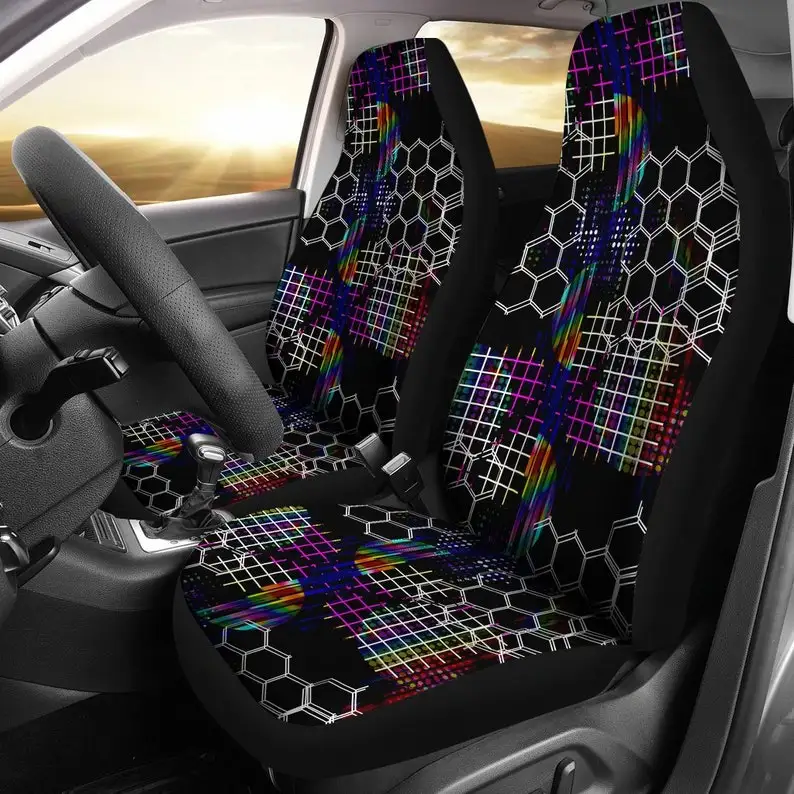 Colorful Black Abstract Art Car Seat Covers Pair, 2 Front Seat Covers, Car Seat Protector, Car Accessories
Colorful Black Abstract Art Car Seat Covers Pair, 2 Front Seat Covers, Car Seat Protector, Car Accessories
