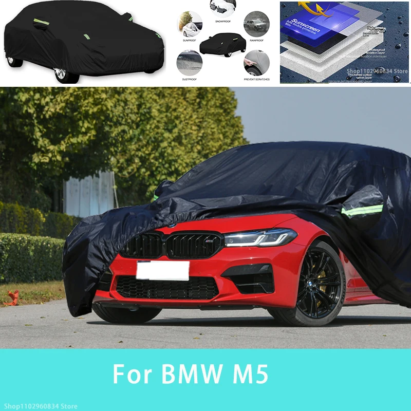 For BMW m5 Outdoor Protection Full Car Covers Snow Cover Sunshade Waterproof Dustproof Exterior Car accessories
For BMW m5 Outdoor Protection Full Car Covers Snow Cover Sunshade Waterproof Dustproof Exterior Car accessories