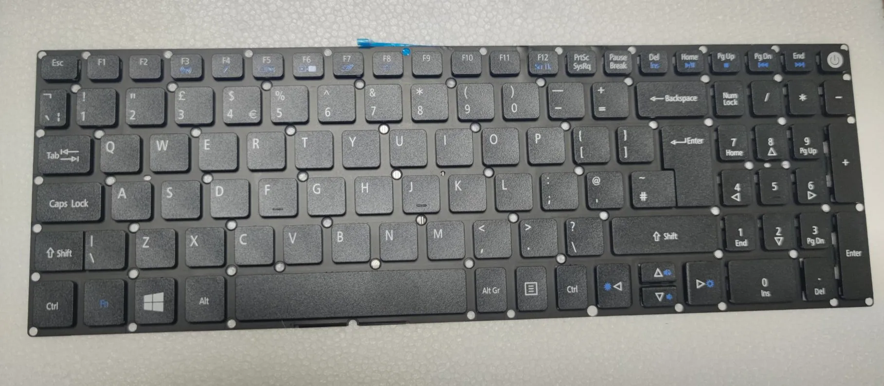 UK keyboard for Acer Aspire E5-573 E5-722 E5-772 E5-522 E5-522G E5-532 E5-576 No backlit
UK keyboard for Acer Aspire E5-573 E5-722 E5-772 E5-522 E5-522G E5-532 E5-576 No backlit