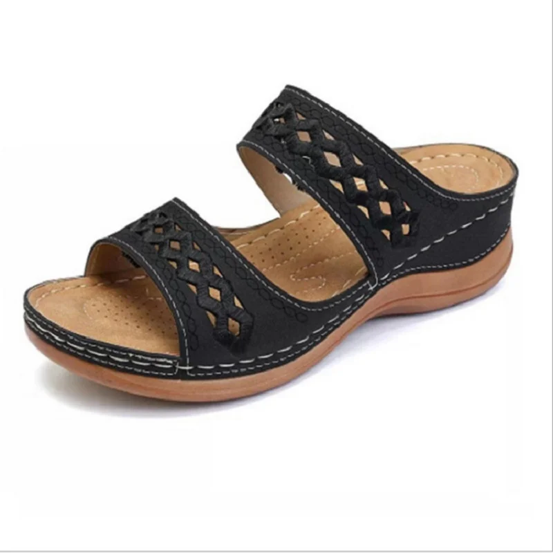 Hot Sale Shoes Woman Summer Fashion Comfortable Women Wedges Sandals Platform Non-Slip Roman Women's Beach Soft Female Sandals
Hot Sale Shoes Woman Summer Fashion Comfortable Women Wedges Sandals Platform Non-Slip Roman Women's Beach Soft Female Sandals