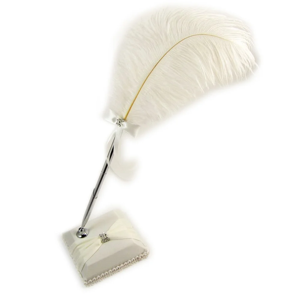 Pen Signing Wedding Dip Book Guest Quill Ink Featherostrich Writing Holder Bridal Pens Drawing Point Fine Vintage Retro 
Pen Signing Wedding Dip Book Guest Quill Ink Featherostrich Writing Holder Bridal Pens Drawing Point Fine Vintage Retro