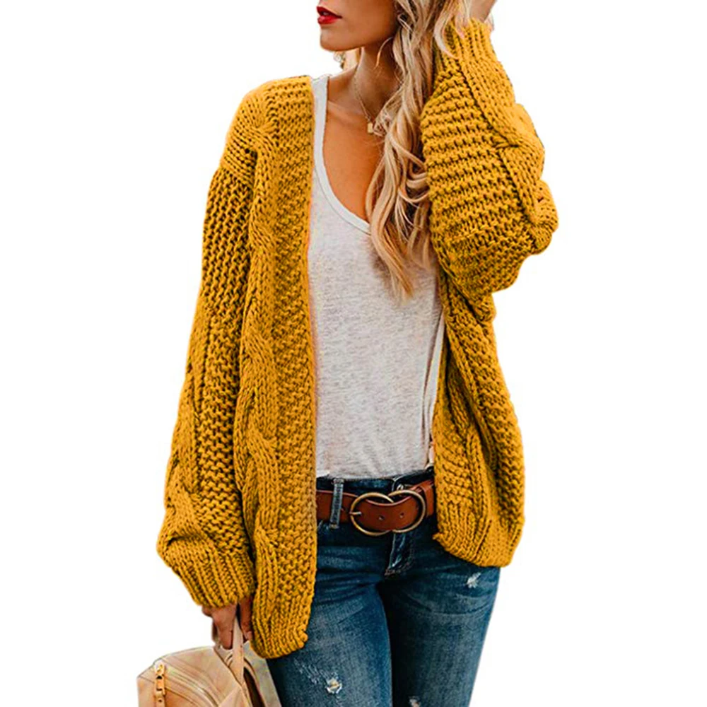 Coat 2022 New Style For Autumn And Winter Cardigan Sweater Female Europe V-Neck Single-Breasted Long-Sleeve Knitwear
Coat 2022 New Style For Autumn And Winter Cardigan Sweater Female Europe V-Neck Single-Breasted Long-Sleeve Knitwear