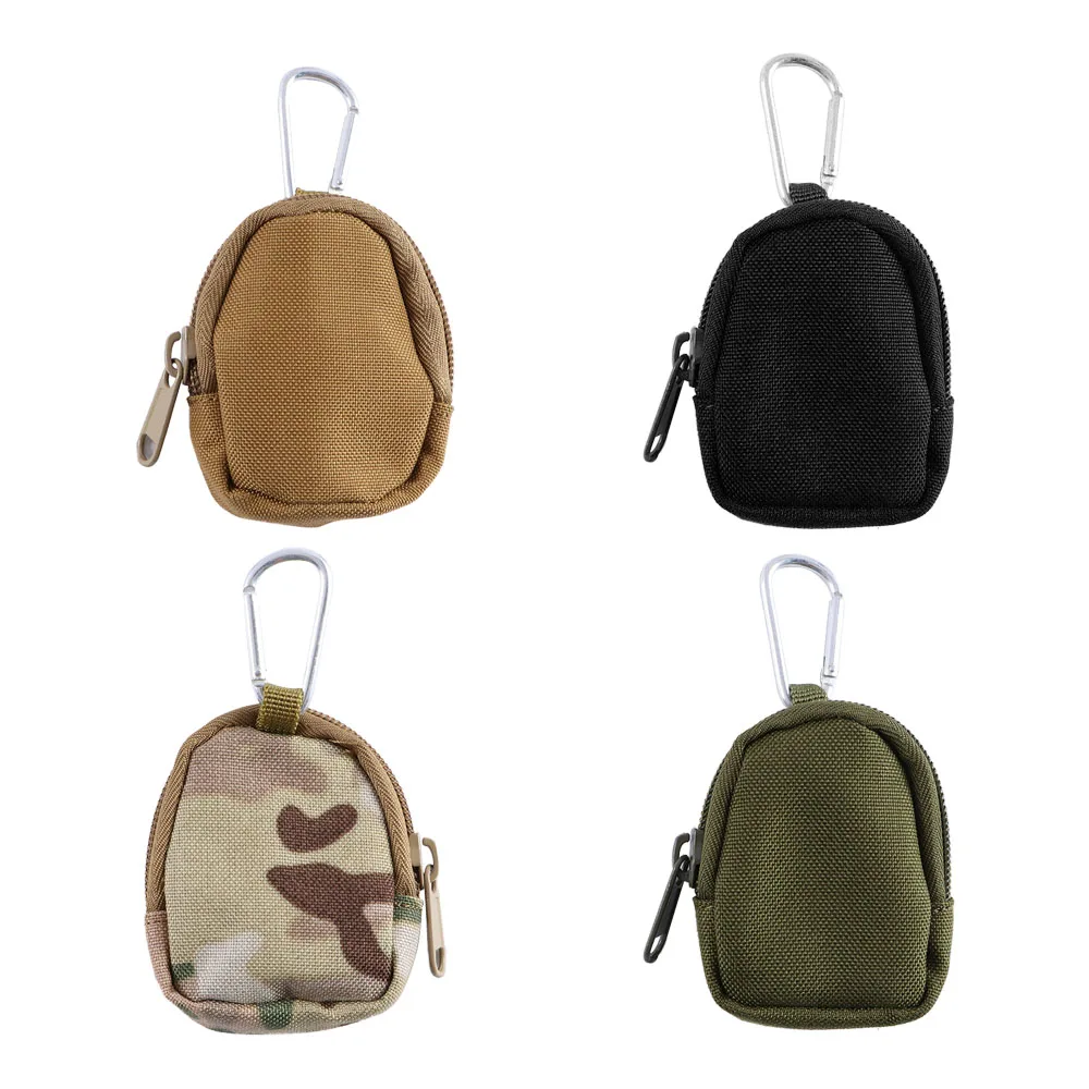 Portable EDC Nylon Bag Wear-Resistant Coin Purse Key Holder Pouch Outdoor Camping Belt Bag Utility Functional Bag Earphone Pouch 
Portable EDC Nylon Bag Wear-Resistant Coin Purse Key Holder Pouch Outdoor Camping Belt Bag Utility Functional Bag Earphone Pouch