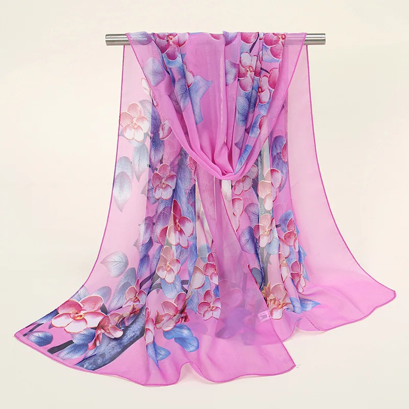 Модный дышащий женский шарф корейской версии, шифоновая Солнцезащитная тонкая Новая летняя дорожная защита шеи, мягкая женская шаль D52 
Модный дышащий женский шарф корейской версии, шифоновая Солнцезащитная тонкая Новая летняя дорожная защита шеи, мягкая женская шаль D52