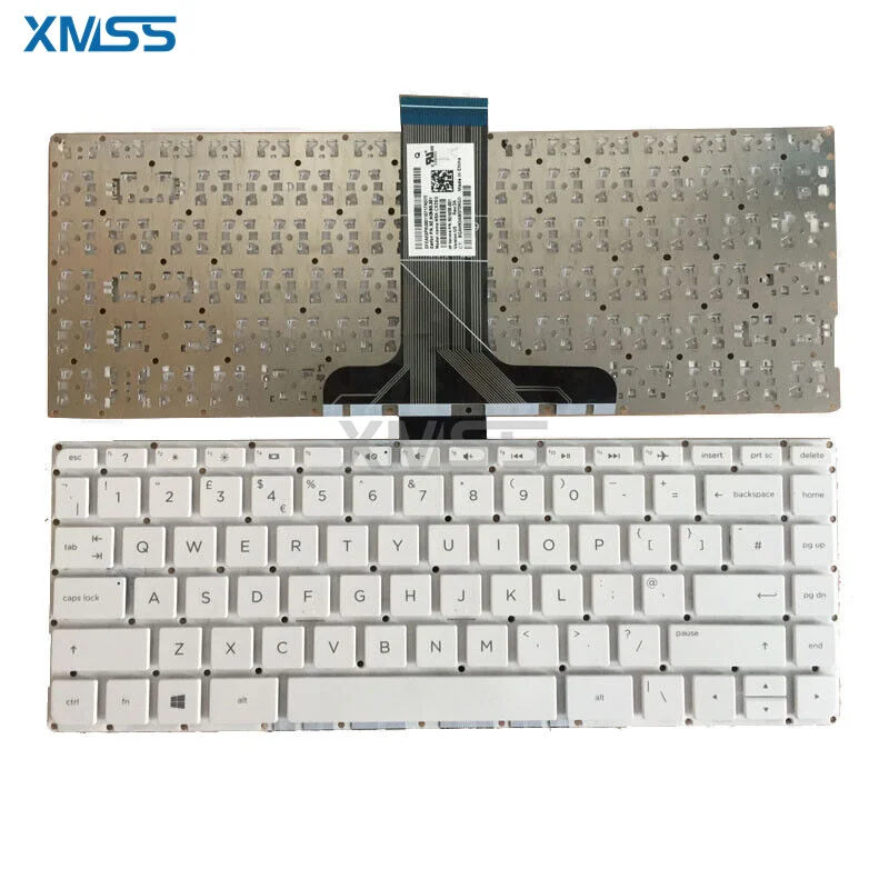 Новая клавиатура US для HP Stream 14-CB 14-CB011WM 14-CB012DX 14-CB012WM, белая 
Новая клавиатура US для HP Stream 14-CB 14-CB011WM 14-CB012DX 14-CB012WM, белая