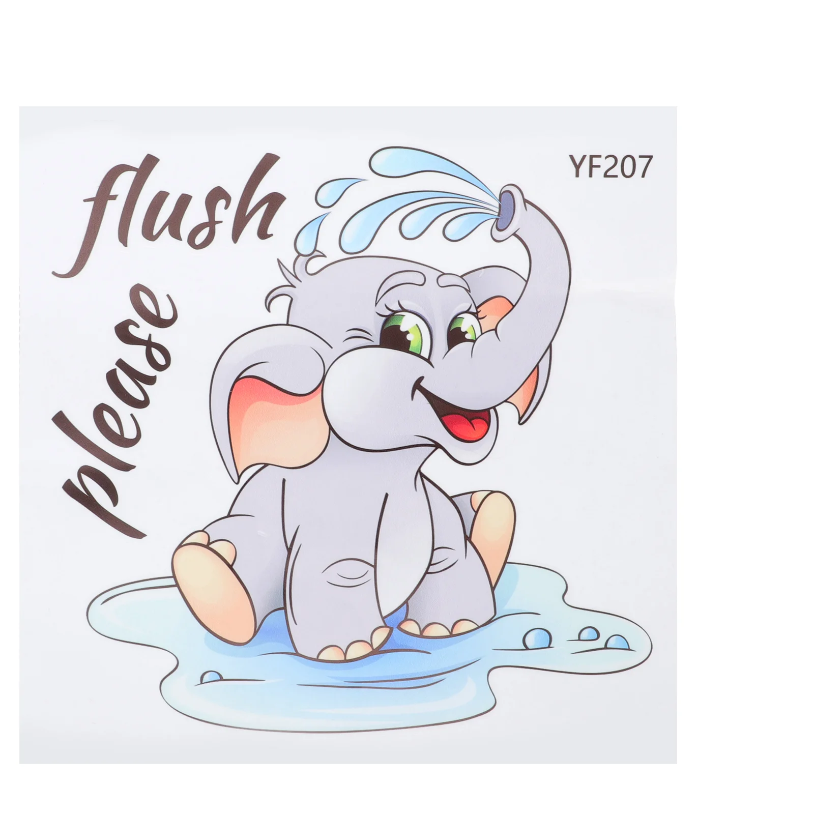 Toilet Decal Bathroom Sticker Sign Flush Stickers Elephant Wall Cartoon Lid Seat Reminder Please Funny Restroom Decals Push
Toilet Decal Bathroom Sticker Sign Flush Stickers Elephant Wall Cartoon Lid Seat Reminder Please Funny Restroom Decals Push