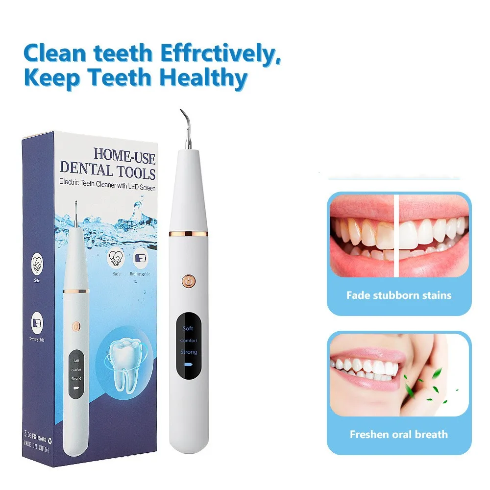 Ultrasonic Electric Tooth Cleaner Dental Calculus Remover Tartar Cleaner Whitening Rinse Tooth Washer Electric Toothbrush
Ultrasonic Electric Tooth Cleaner Dental Calculus Remover Tartar Cleaner Whitening Rinse Tooth Washer Electric Toothbrush