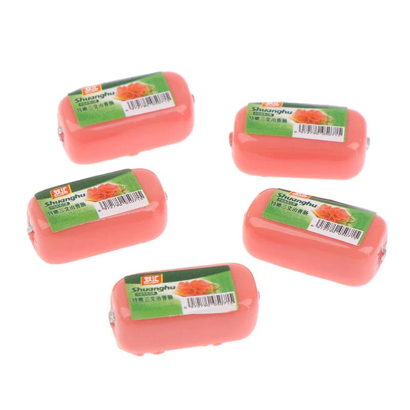 5Pcs/set Kawaii Simulation Ham Sausage Food Decorative Toys Food Hot Dog Model Dollhouse Food Artificial Foods
5Pcs/set Kawaii Simulation Ham Sausage Food Decorative Toys Food Hot Dog Model Dollhouse Food Artificial Foods