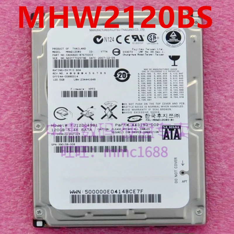 95% Новый оригинальный жесткий диск для Fujitsu 120GB 2,5 "8MB SATA 5400RPM для MHW2120BS
95% Новый оригинальный жесткий диск для Fujitsu 120GB 2,5 "8MB SATA 5400RPM для MHW2120BS
