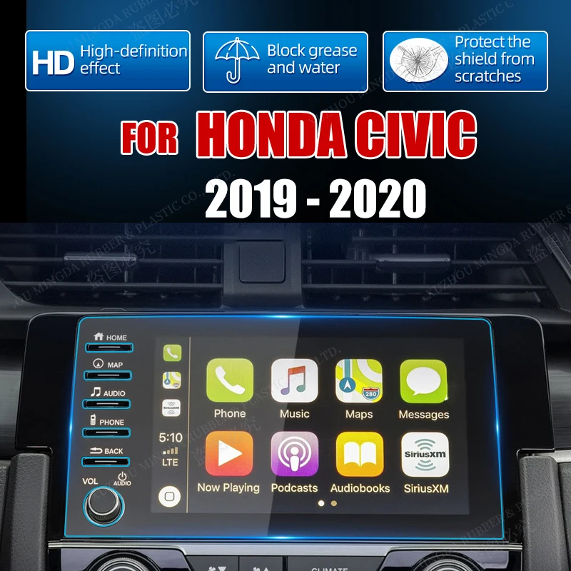 Защитная пленка для экрана из закаленного стекла для Honda Civic 2019, 2020, автомобильное радио, GPS-навигация, интерьер
Защитная пленка для экрана из закаленного стекла для Honda Civic 2019, 2020, автомобильное радио, GPS-навигация, интерьер