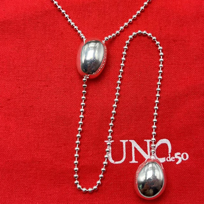 2023 UNOde50 Hot Selling Fashion and Exquisite Geometric Necklace in Europe and America Women's Romantic Jewelry Gift Bag
2023 UNOde50 Hot Selling Fashion and Exquisite Geometric Necklace in Europe and America Women's Romantic Jewelry Gift Bag