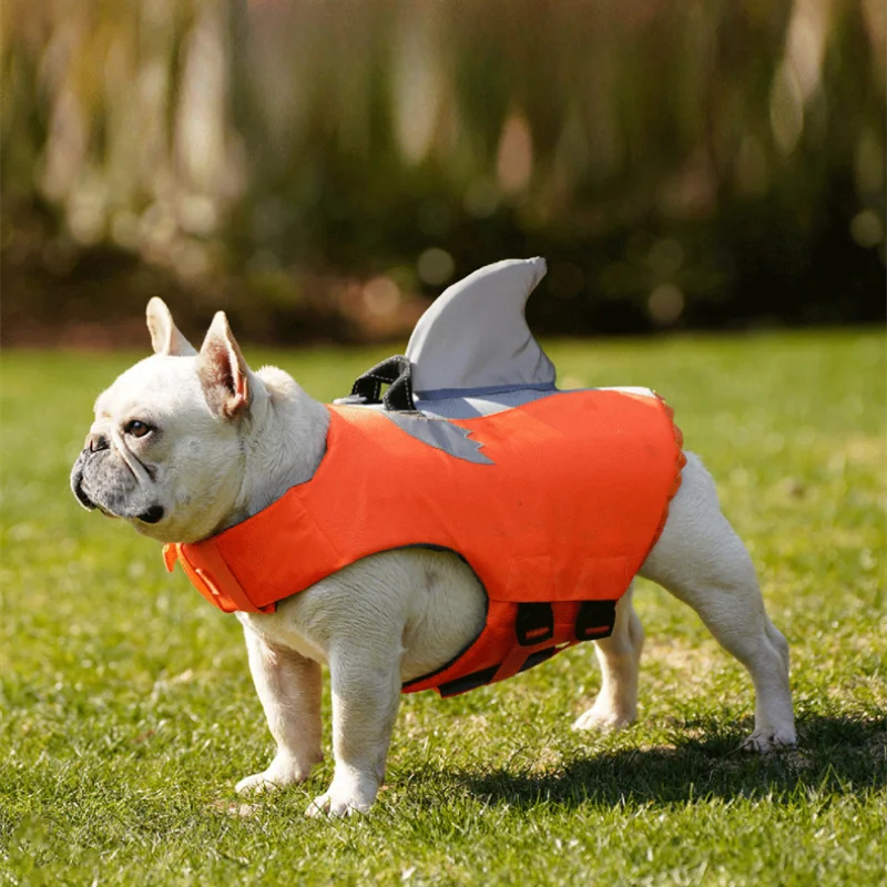 Спасательный жилет для собак «Акулий плавник», светоотражающий купальник для больших, средних и маленьких собак, модная одежда для собак, удобный жилет
Спасательный жилет для собак «Акулий плавник», светоотражающий купальник для больших, средних и маленьких собак, модная одежда для собак, удобный жилет