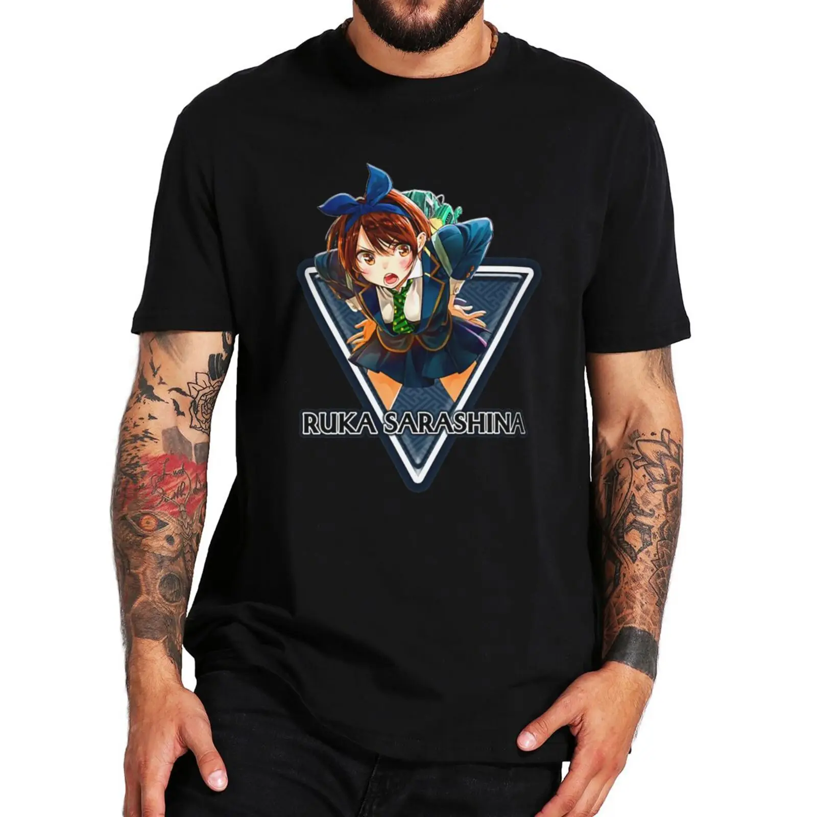 Ruka Sarashina Classic T-Shirt Anime Rent A Girlfriend Manga Fans Short Sleeve EU Size Summer Soft 100% Cotton Casual T Shirts
Ruka Sarashina Classic T-Shirt Anime Rent A Girlfriend Manga Fans Short Sleeve EU Size Summer Soft 100% Cotton Casual T Shirts