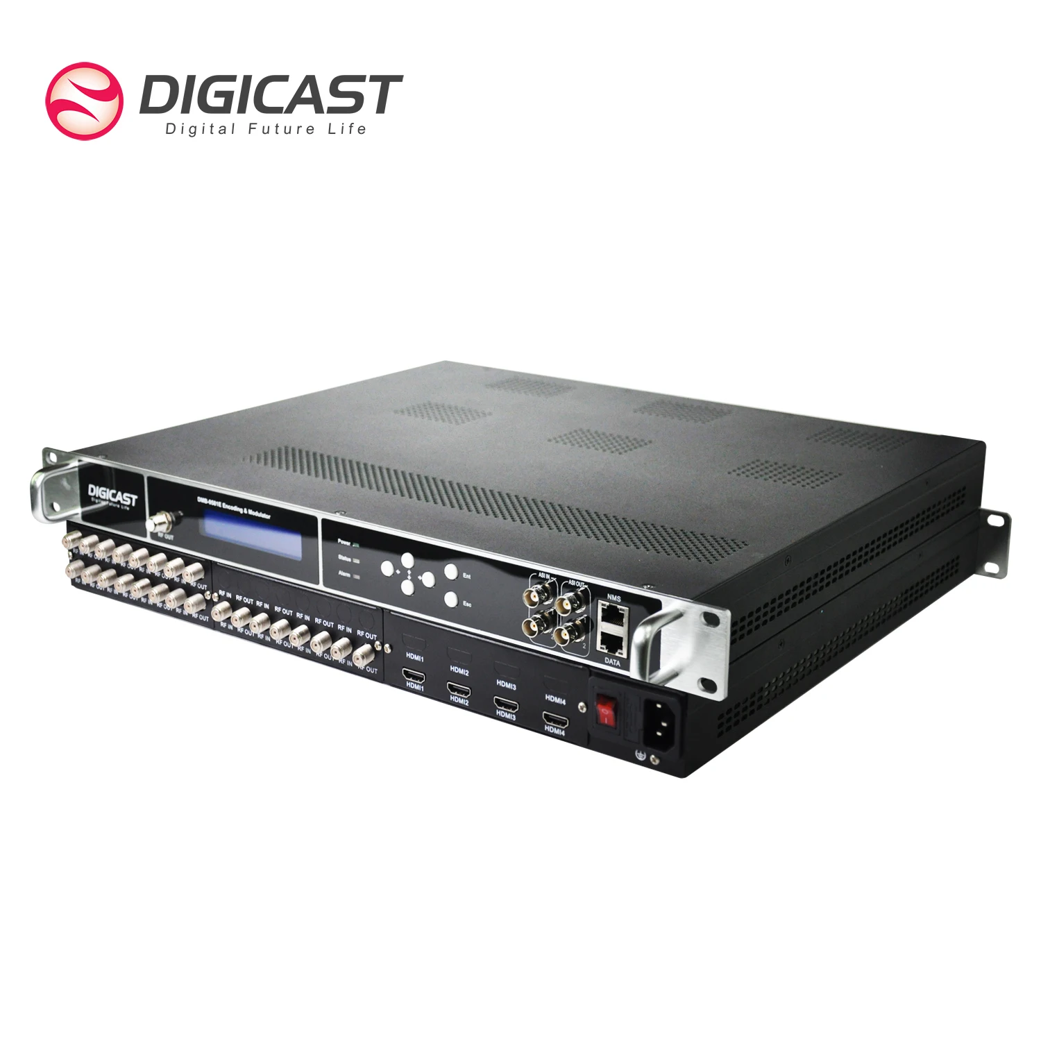 FTA Transmodulator DVB S2 to DVB T2 16 Channels Digital RF DVBSS2 to DVBT Digital CATV Headend Equipment
FTA Transmodulator DVB S2 to DVB T2 16 Channels Digital RF DVBSS2 to DVBT Digital CATV Headend Equipment