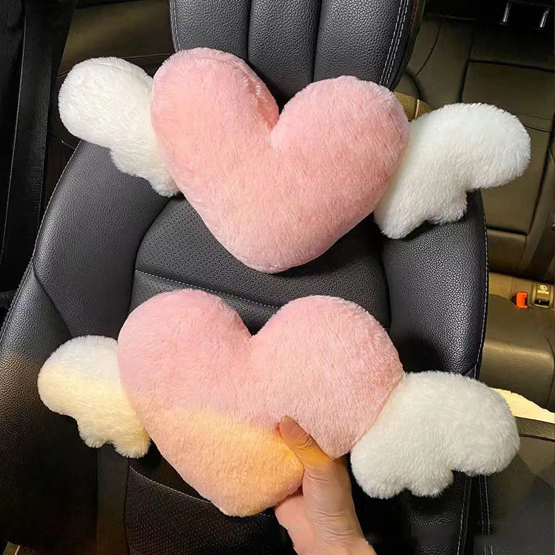 Heart-Shaped Car Headrest Plush Love Neck Pillow Seat Universal Lumbar Pillow Support Accessories Car Cushion Back Pillow
Heart-Shaped Car Headrest Plush Love Neck Pillow Seat Universal Lumbar Pillow Support Accessories Car Cushion Back Pillow