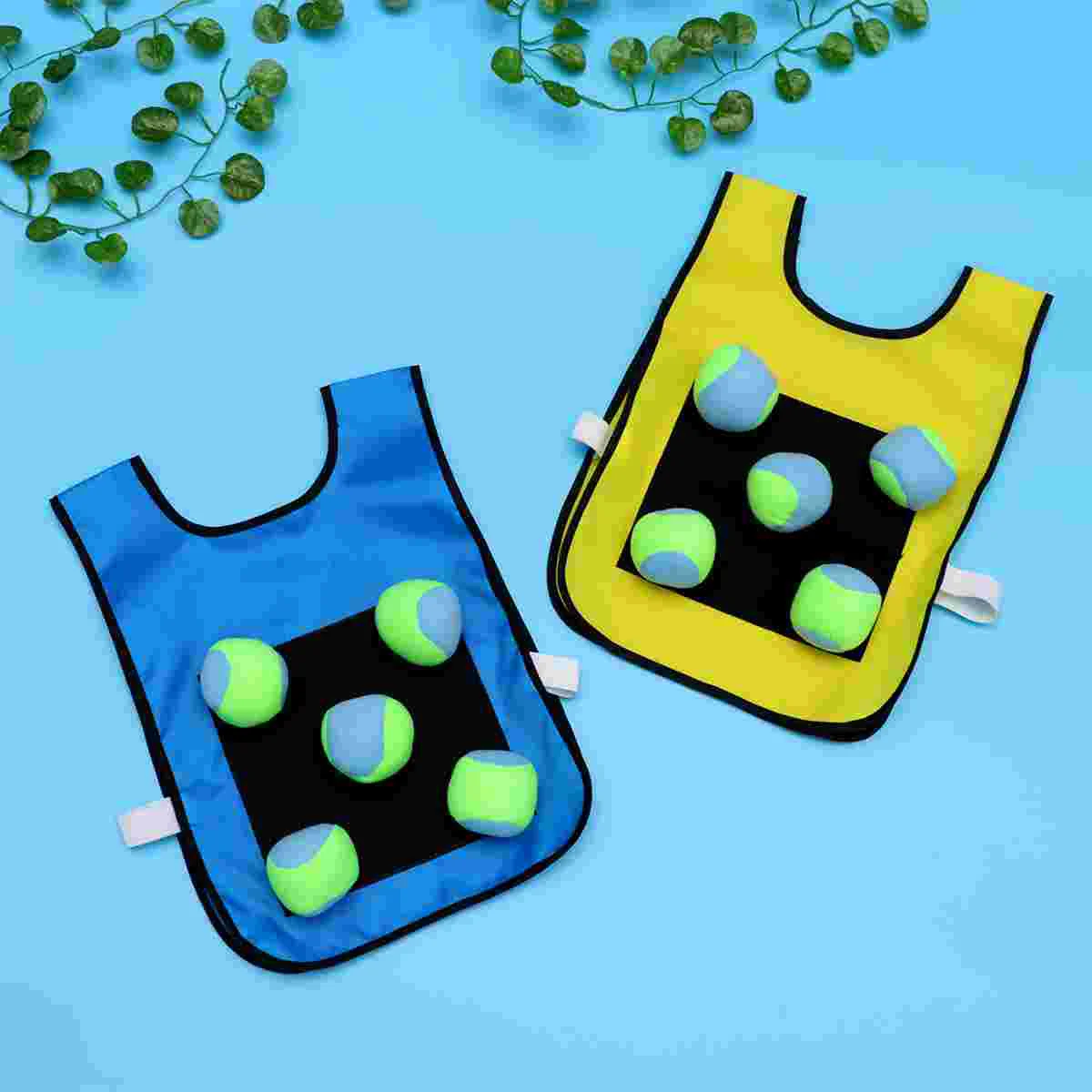 2pcs Dodgeball Game Set Dodgeball Sticky Vest with 10 Balls Outdoor Throwing Game for Kids Beach Camping Party
2pcs Dodgeball Game Set Dodgeball Sticky Vest with 10 Balls Outdoor Throwing Game for Kids Beach Camping Party