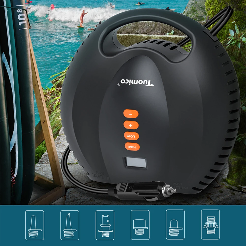 Electric Inflator Outdoor Portable High Power Inflator Air Pump Handheld Digital Display Surfboard Swimming Ring Inflator
Electric Inflator Outdoor Portable High Power Inflator Air Pump Handheld Digital Display Surfboard Swimming Ring Inflator
