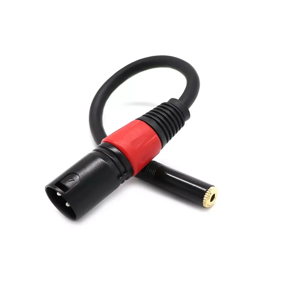 1pcs XLR Audio cable to 3.5mm Female XLR Male Audio Line 3pin Line Cord Converter TRS 1/8 Inch Extension To Mic Cable Wire
1pcs XLR Audio cable to 3.5mm Female XLR Male Audio Line 3pin Line Cord Converter TRS 1/8 Inch Extension To Mic Cable Wire