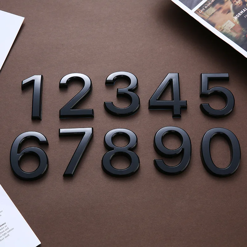 7cm house digital signage ABS hotel room number 3D three-dimensional house number digital signage number plate
7cm house digital signage ABS hotel room number 3D three-dimensional house number digital signage number plate