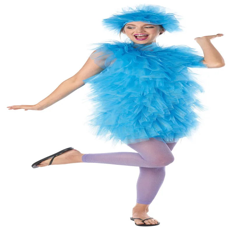 Women Girls 2 Piece Clothes Set Halloween Party Loofah Costume Fluffy Sleeveless Tulle Dress + Hat Family Matching Outfits
Women Girls 2 Piece Clothes Set Halloween Party Loofah Costume Fluffy Sleeveless Tulle Dress + Hat Family Matching Outfits