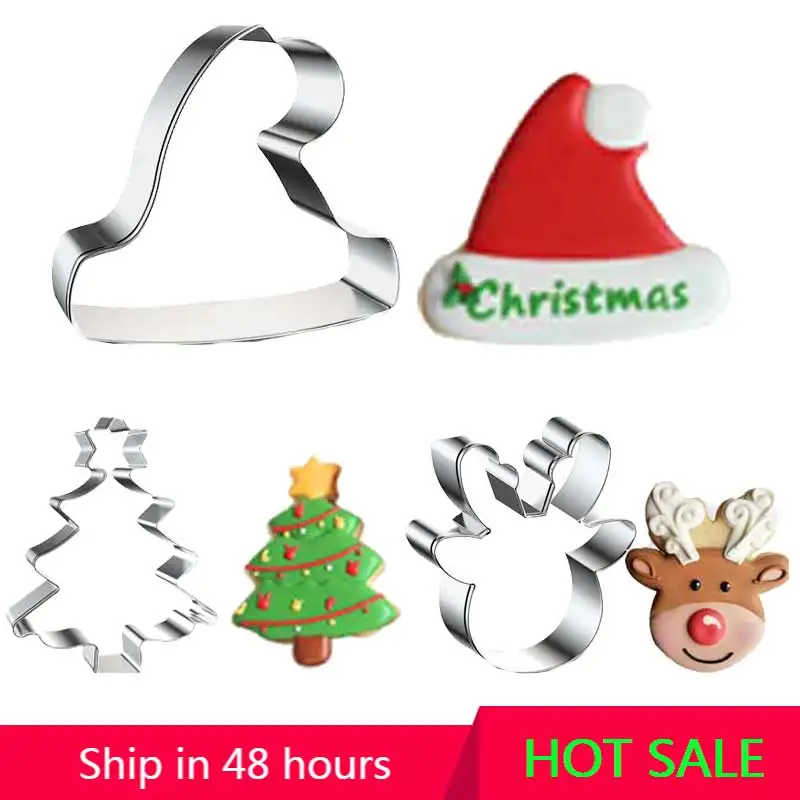 Christmas Hat Cookie Cutter Tools Gingerbread Tree Shaped Xmas Biscuit Mold Christams Cake Decorating Navidad Gift Kitchen Deco
Christmas Hat Cookie Cutter Tools Gingerbread Tree Shaped Xmas Biscuit Mold Christams Cake Decorating Navidad Gift Kitchen Deco
