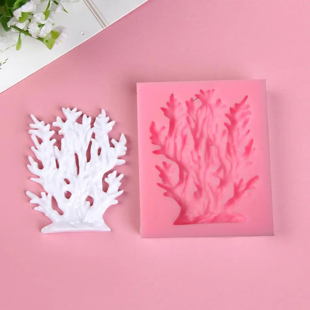 Sea Coral Shape Silicone Mold Easy Demoulding Reusable Non-Stick Household Fondant Mold Chocolate Mold Cake Decoration Tool
Sea Coral Shape Silicone Mold Easy Demoulding Reusable Non-Stick Household Fondant Mold Chocolate Mold Cake Decoration Tool