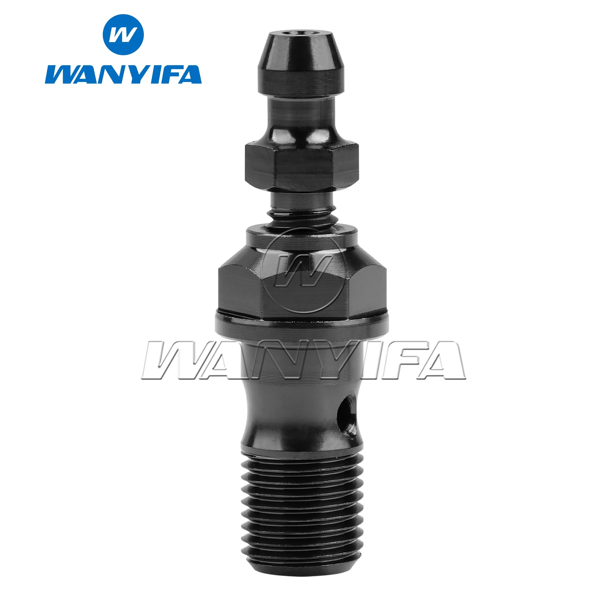 Титановый болт Wanyifa M10x1,0/1,25 мм, шаг для тормозной линии Brembo, болт-банджо с одним/двойным отверстием и пропускным клапаном 
Титановый болт Wanyifa M10x1,0/1,25 мм, шаг для тормозной линии Brembo, болт-банджо с одним/двойным отверстием и пропускным клапаном