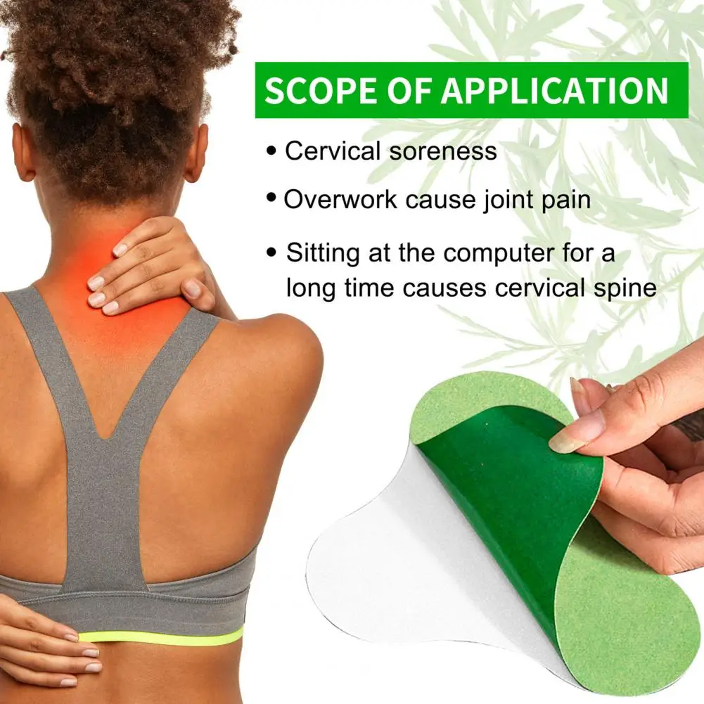 Ergonomic 12Pcs Professional Cervical Vertebra Care Stickers Long Lasting Neck Ache Decal Self-adhesive for Home
Ergonomic 12Pcs Professional Cervical Vertebra Care Stickers Long Lasting Neck Ache Decal Self-adhesive for Home