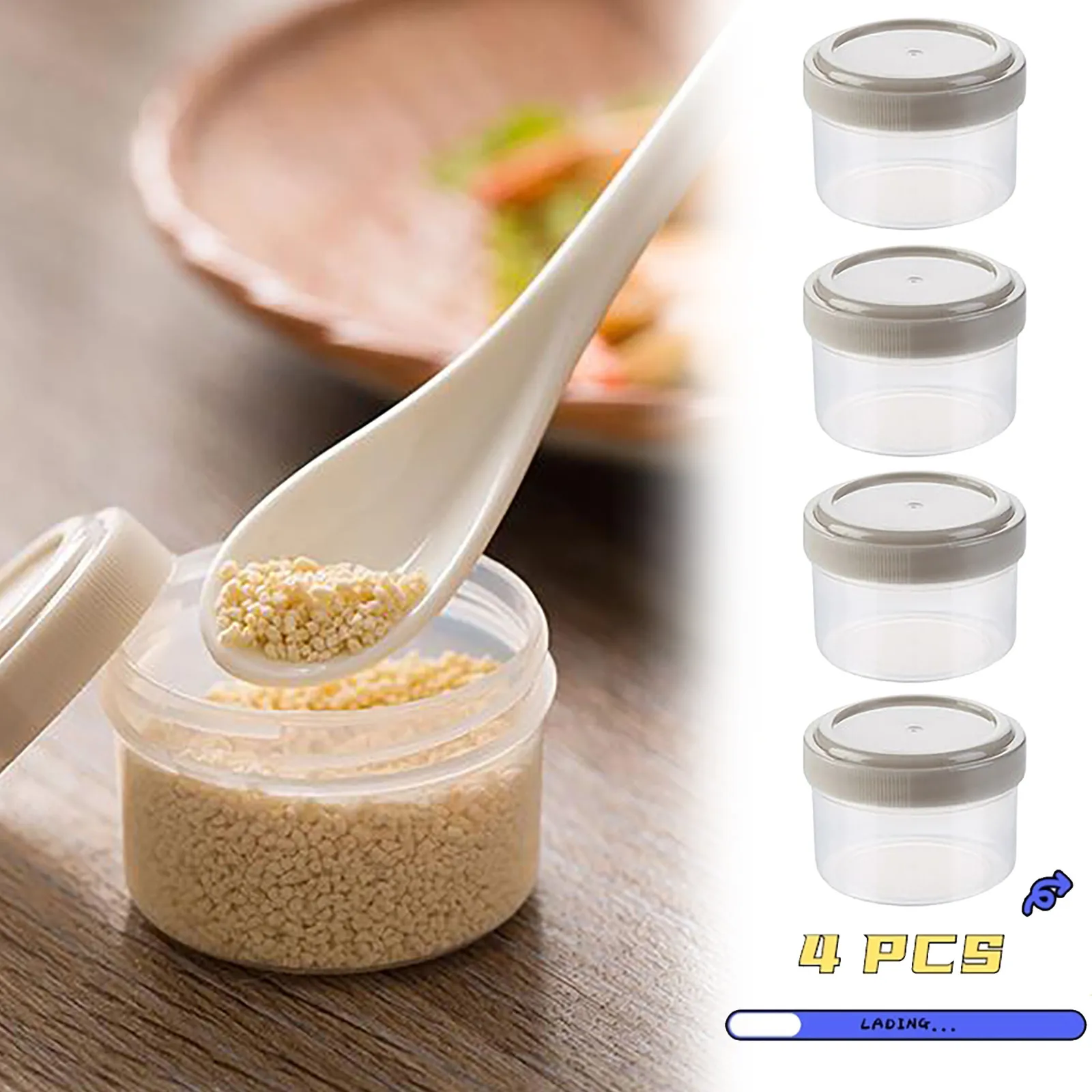 Коробка-контейнер для еды, зерновых продуктов, пластиковая кухонная банка для закусок, контейнер для хранения еды 
Коробка-контейнер для еды, зерновых продуктов, пластиковая кухонная банка для закусок, контейнер для хранения еды