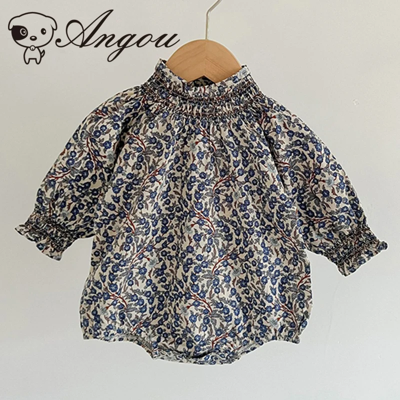 Angou Autumn Baby Girl Romper Flower Baby New Style Jumpsuit Long Sleeves Cute Princess Romper One-Piece Baby Romper Clothes 
Angou Autumn Baby Girl Romper Flower Baby New Style Jumpsuit Long Sleeves Cute Princess Romper One-Piece Baby Romper Clothes