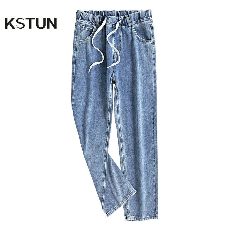 Mens Baggy Jeans Summer Casual Denim Pants Loose Fit Light Blue Wide Leg Elastic Waist Drawstring Streetwear Man Long Trousers
Mens Baggy Jeans Summer Casual Denim Pants Loose Fit Light Blue Wide Leg Elastic Waist Drawstring Streetwear Man Long Trousers