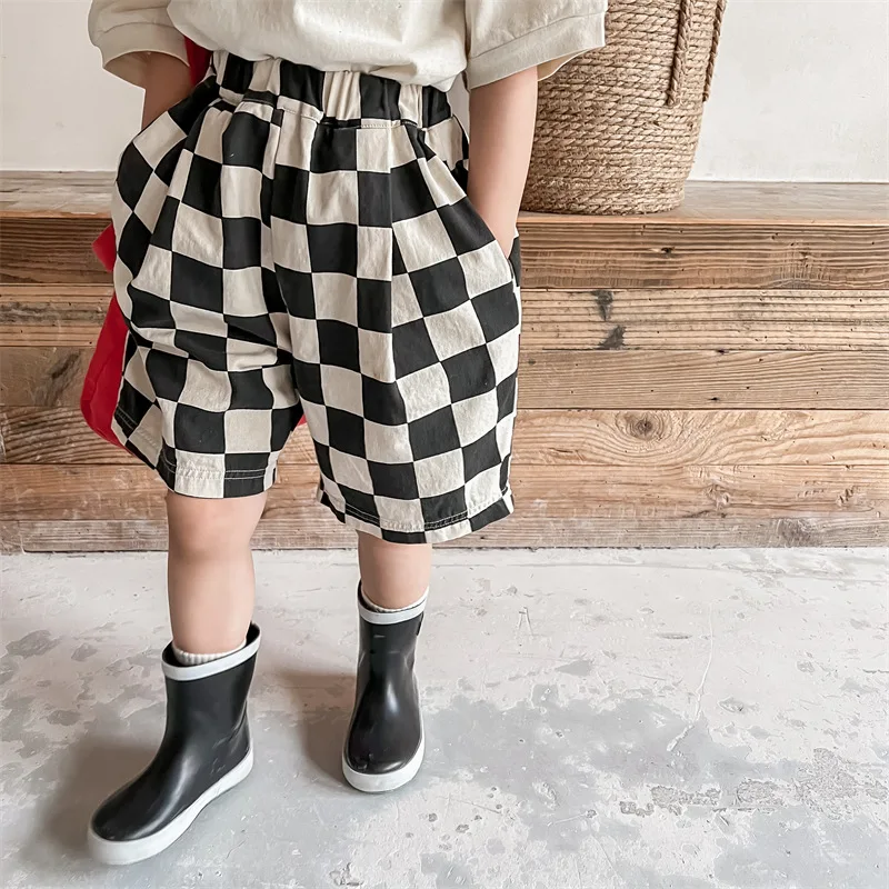 Toddlers Length Knee Loose Casual Summer Shorts Korean Kids Shorts Jonmi 2022 Boys Plaid Style Deer Baby
Toddlers Length Knee Loose Casual Summer Shorts Korean Kids Shorts Jonmi 2022 Boys Plaid Style Deer Baby