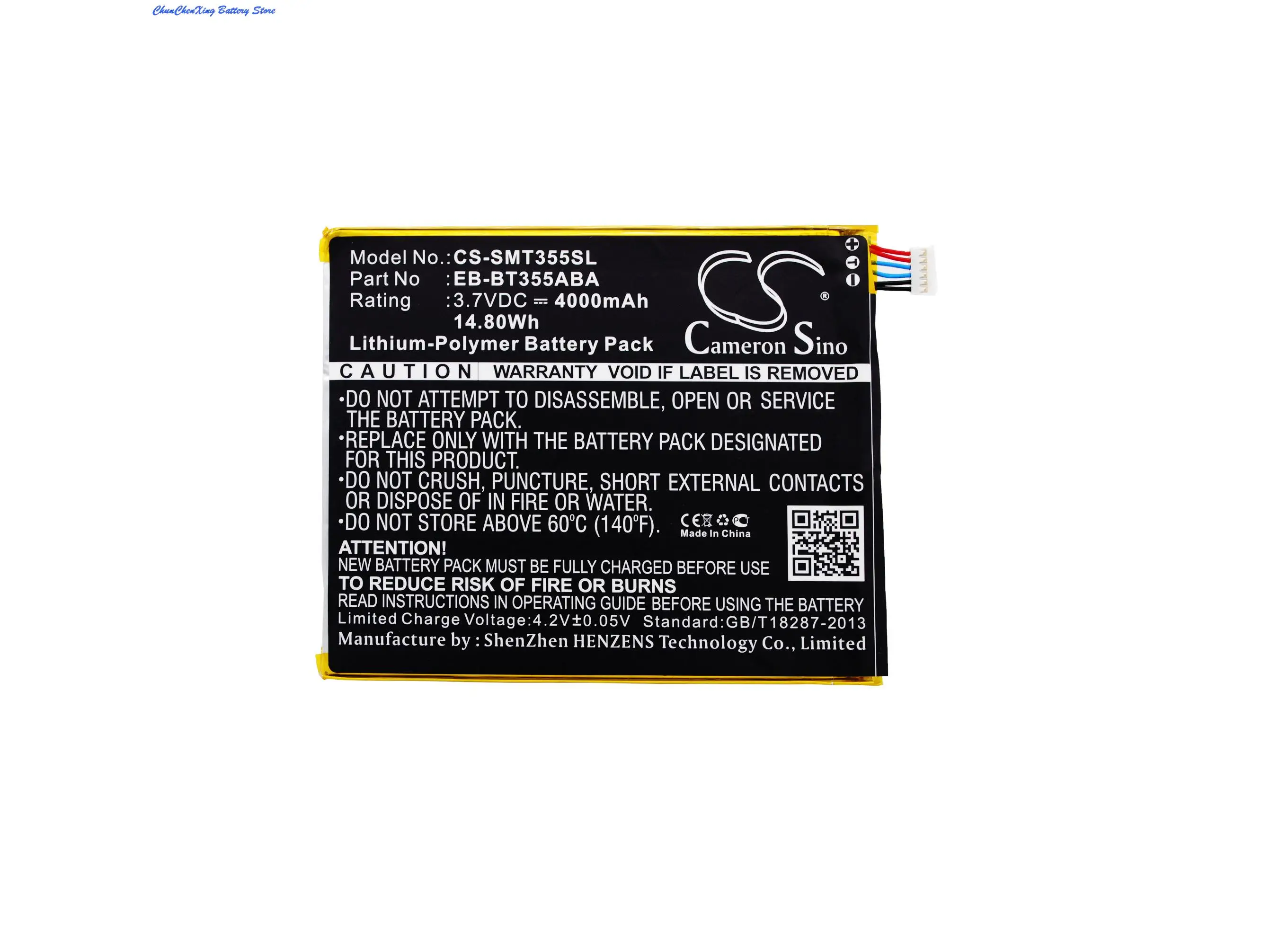 EB-BT355ABE батареи Cameron Sino 4000mAh для Samsung SM-P355 SM-P355C SM-P355Y SM-T355 SM-T355C SM-T357T SM-T357W | Компьютеры и