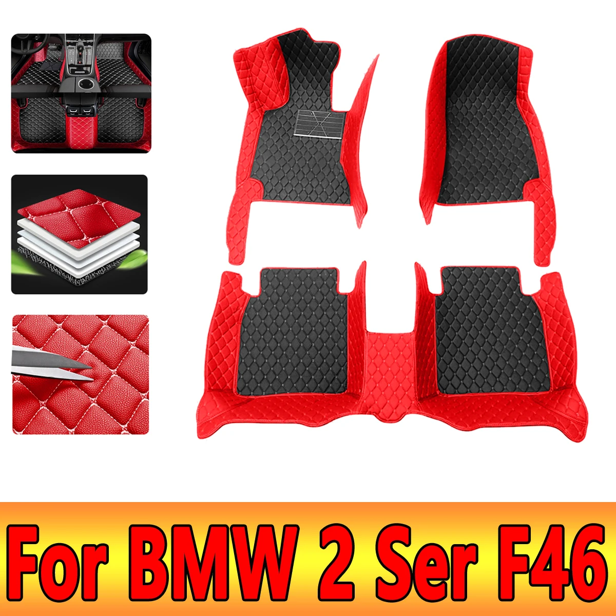 Автомобильные коврики для BMW 2 серии F46 Gran Tourer 7seat 2015 ~ 2022, противогрязевые коврики, роскошные кожаные коврики, коврики, аксессуары для автомобиля
Автомобильные коврики для BMW 2 серии F46 Gran Tourer 7seat 2015 ~ 2022, противогрязевые коврики, роскошные кожаные коврики, коврики, аксессуары для автомобиля