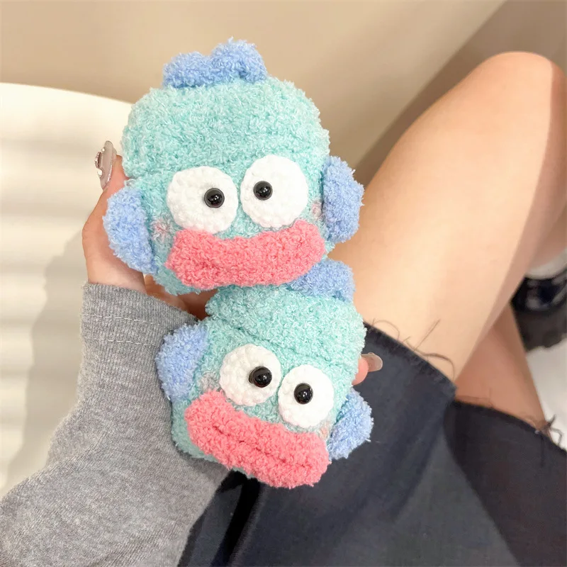 Cartoon Fish Plush Case for AirPods Pro2 Airpod Pro 1 2 3 Bluetooth Earbuds Charging Box Protective Earphone Case Cover
Cartoon Fish Plush Case for AirPods Pro2 Airpod Pro 1 2 3 Bluetooth Earbuds Charging Box Protective Earphone Case Cover