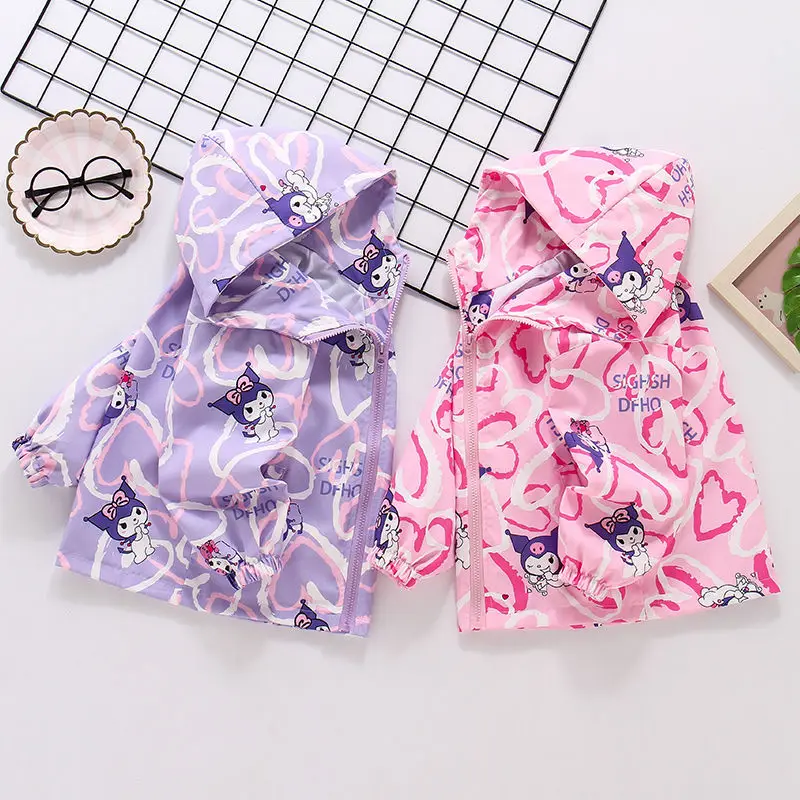 Girly Heart Kawaii Sanrio Anime Kuromi Spring Autumn Long Sleeve Coat Comforter Cute Cartoon Clothing Lovely Toys for Kids
Girly Heart Kawaii Sanrio Anime Kuromi Spring Autumn Long Sleeve Coat Comforter Cute Cartoon Clothing Lovely Toys for Kids