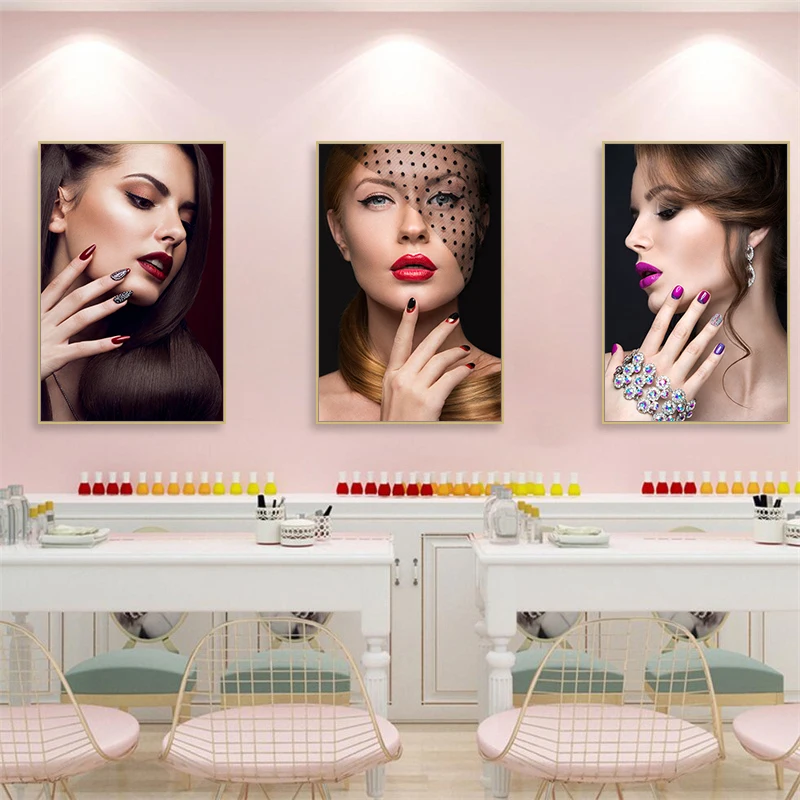 Beauty Salon Spa Nail and Eyelash Plastic Skin Management Posters Canvas Wall Art Pictures Home Decor Paintings Room Decorations
Beauty Salon Spa Nail and Eyelash Plastic Skin Management Posters Canvas Wall Art Pictures Home Decor Paintings Room Decorations