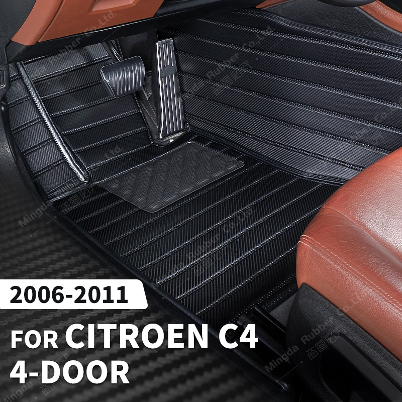 Custom Carbon Fibre style Floor Mats For Citroen C4 4-Door 2006-2011 07 08 09 10 Foot Carpet Cover Auto Interior Accessories
Custom Carbon Fibre style Floor Mats For Citroen C4 4-Door 2006-2011 07 08 09 10 Foot Carpet Cover Auto Interior Accessories