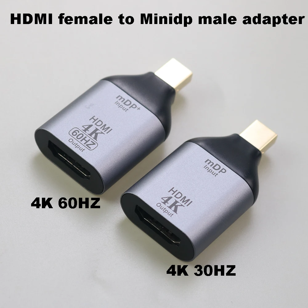 

Мини-адаптер для порта дисплея DP 1,4 HDMI-совместимый преобразователь мама-папа 4K 60 Гц/30 Гц для ноутбука монитора проектора