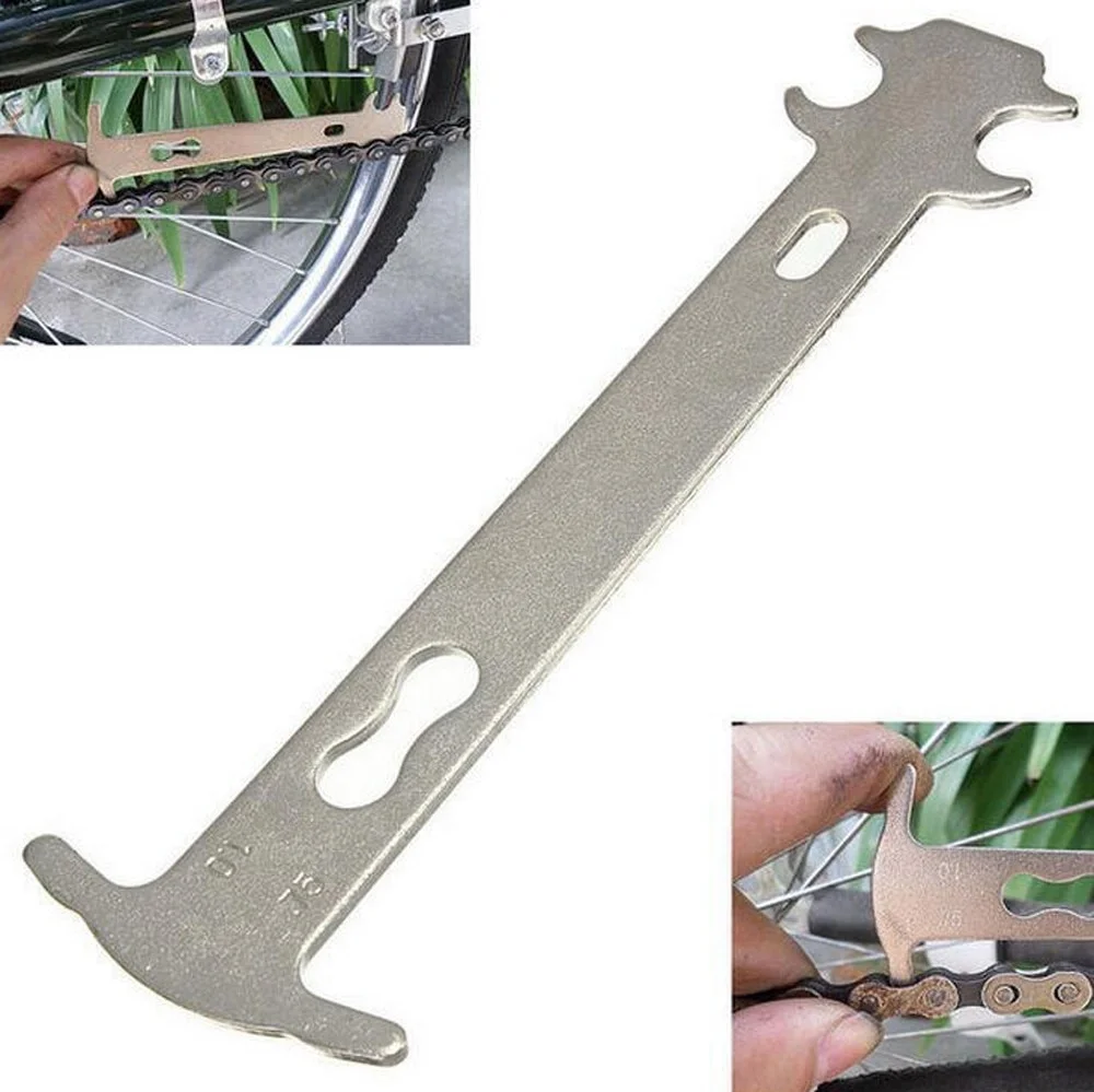 Bicycle Chain Wear Checker Indicator Repair Tool Mountain Road Chains Gauge 3-In-1 Chain Measurement Ruler Bicycle Accessories
Bicycle Chain Wear Checker Indicator Repair Tool Mountain Road Chains Gauge 3-In-1 Chain Measurement Ruler Bicycle Accessories