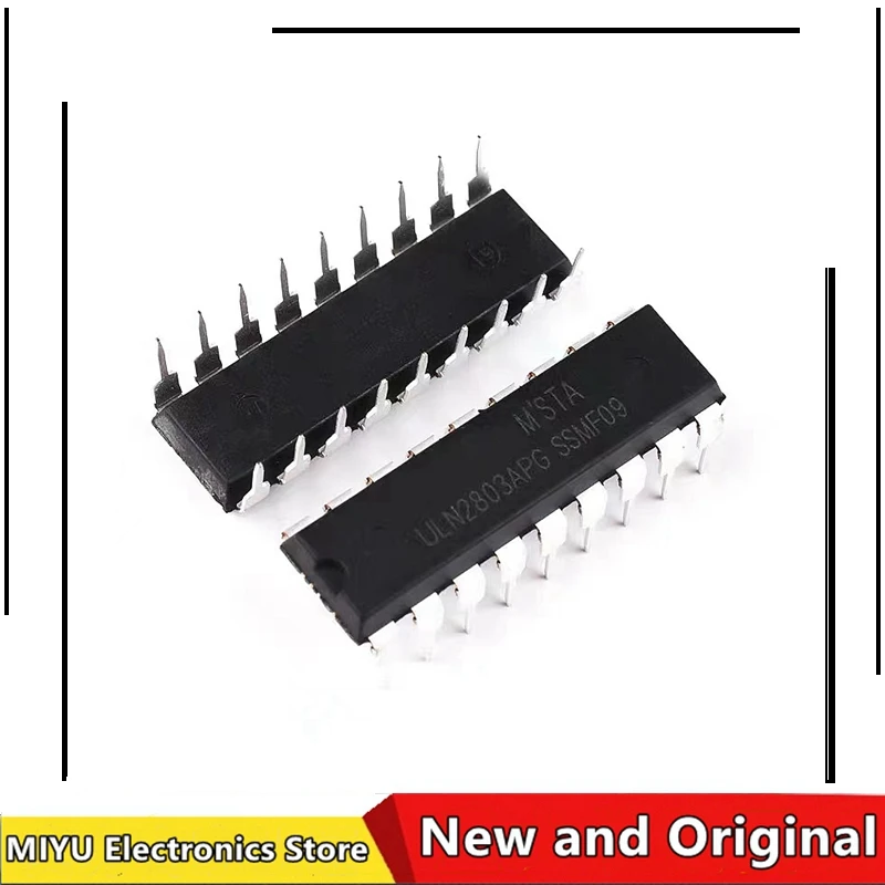10pcs ULN2803 ULN2803A ULN2803APG 2803 DIP18 NEW ORIGINAL 
10pcs ULN2803 ULN2803A ULN2803APG 2803 DIP18 NEW ORIGINAL