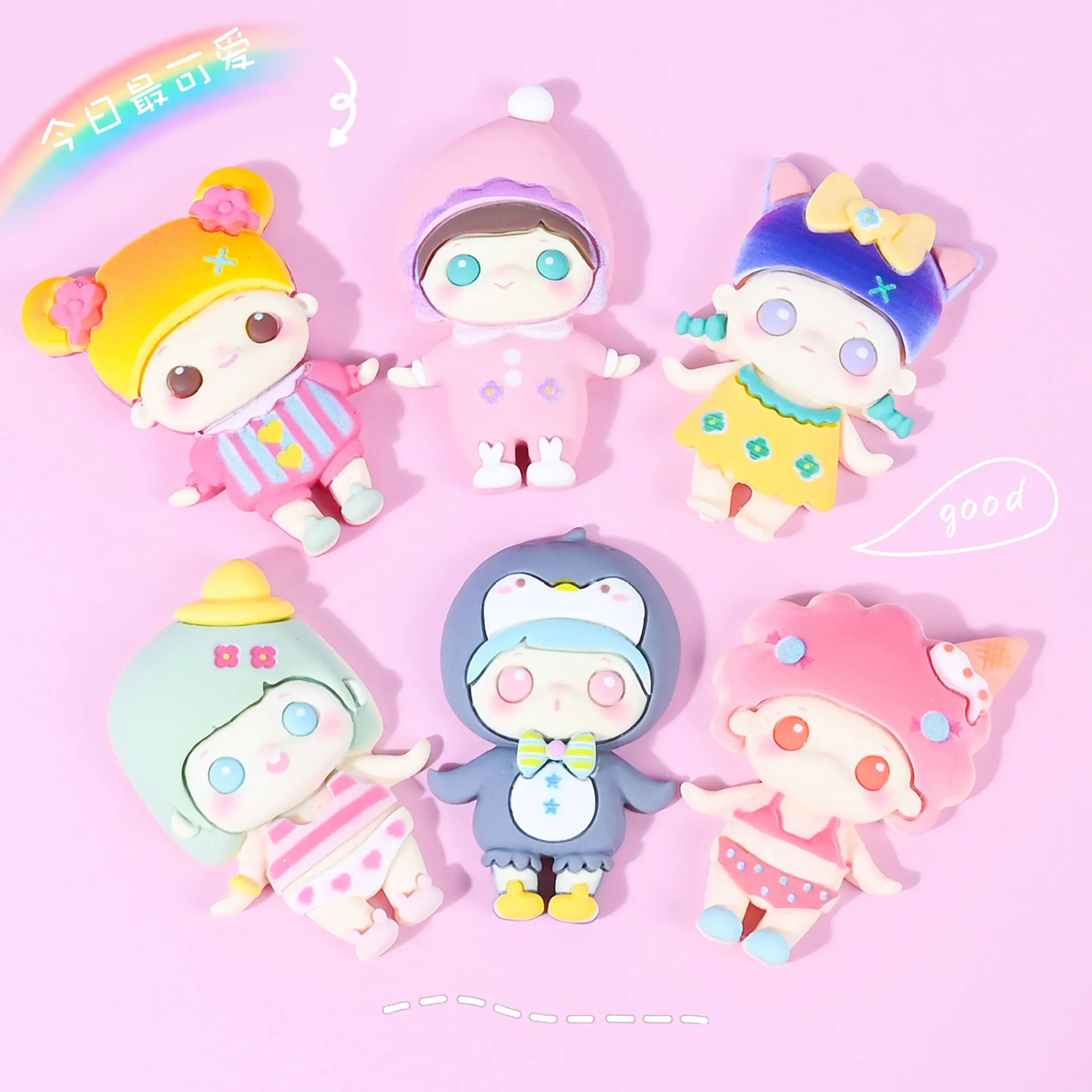 5pcs Resin Accessories Large Original Cartoon Doll Cream Glue Mobile Phone Case Stationery Storage Box Manual DIY Material
5pcs Resin Accessories Large Original Cartoon Doll Cream Glue Mobile Phone Case Stationery Storage Box Manual DIY Material