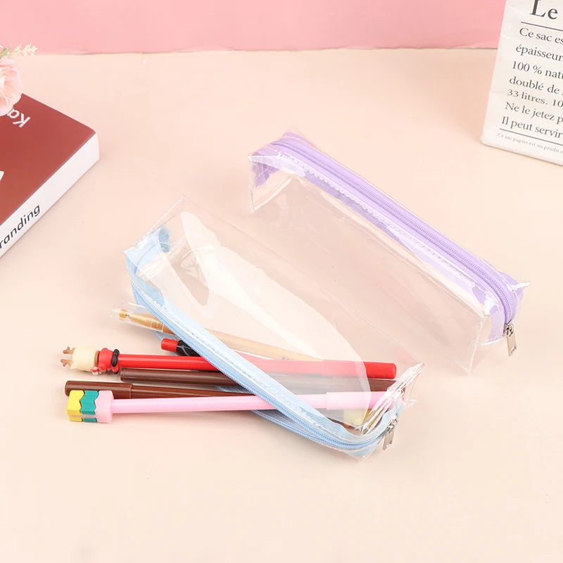 Transparent Zipper Pouch Pen Bag Cosmetic Makeup Pouch Miscellaneous Organizers Stationery Gifts School Supplies
Transparent Zipper Pouch Pen Bag Cosmetic Makeup Pouch Miscellaneous Organizers Stationery Gifts School Supplies