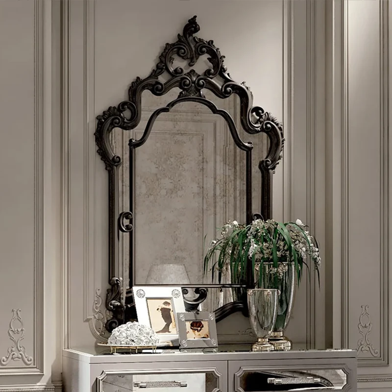Wall Hanging Mirrors Living Room Nordic Art Design Wood Bathroom Irregular Rectangle Makeup Mirror Big Espelho Decoration Home
Wall Hanging Mirrors Living Room Nordic Art Design Wood Bathroom Irregular Rectangle Makeup Mirror Big Espelho Decoration Home
