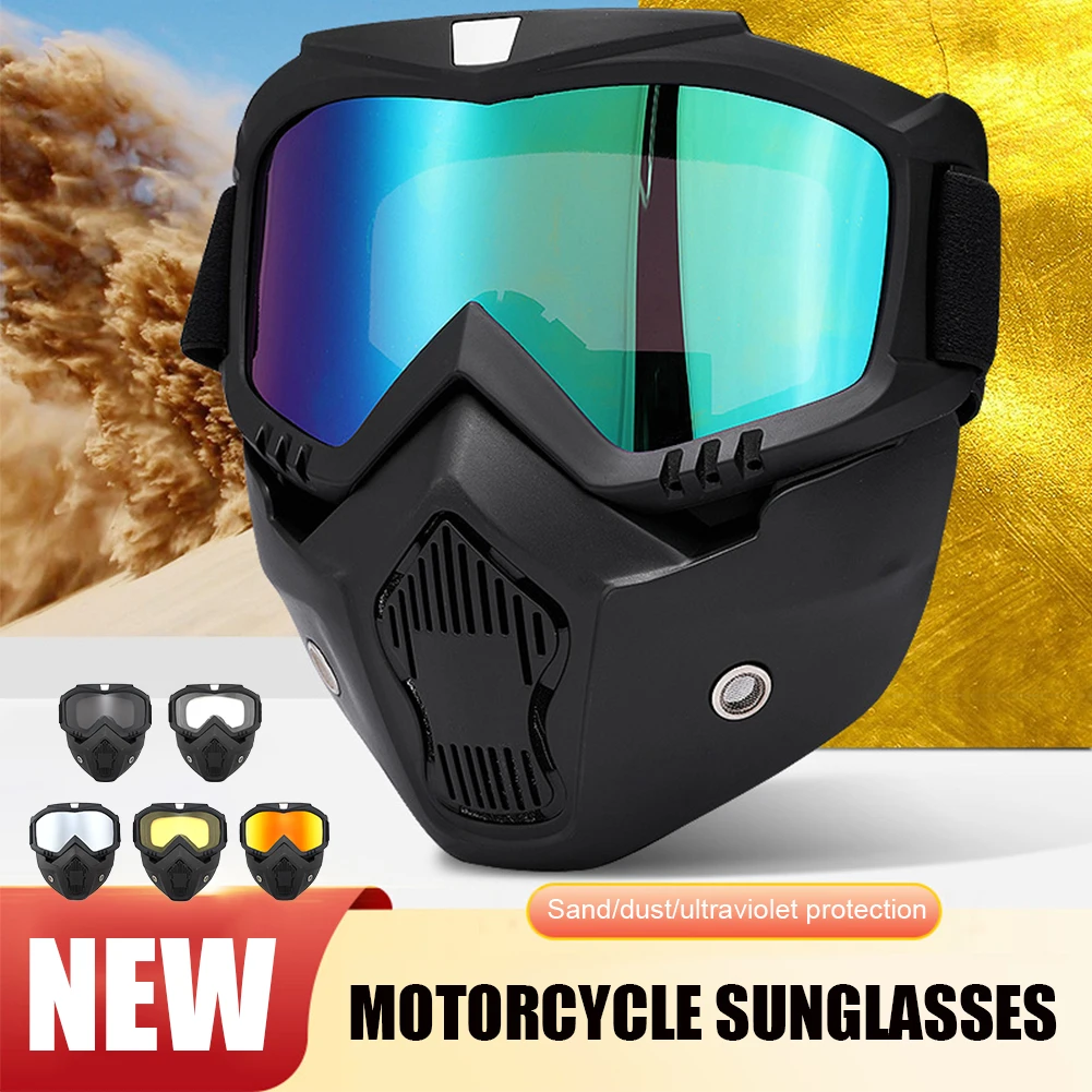 New Cycling Riding Motocross Sunglasses Ski Snowboard Eyewear Mask Goggles Helmet Tactical Windproof Motorcycle Glasses Masks
New Cycling Riding Motocross Sunglasses Ski Snowboard Eyewear Mask Goggles Helmet Tactical Windproof Motorcycle Glasses Masks