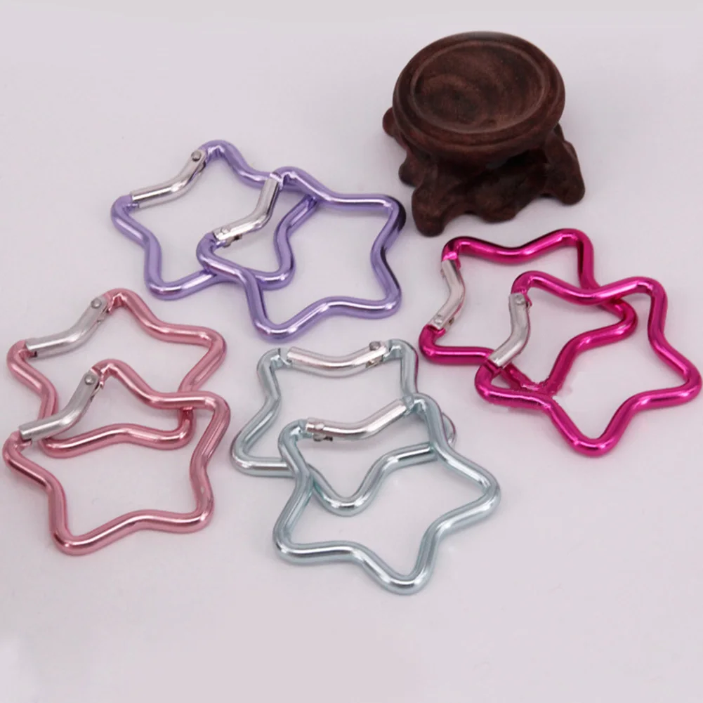Brand New Sporting Goods Carabiner Safety Buckle 3 Pcs Aluminum Alloy Clothing Backpack Colorful Five-pointed Star
Brand New Sporting Goods Carabiner Safety Buckle 3 Pcs Aluminum Alloy Clothing Backpack Colorful Five-pointed Star